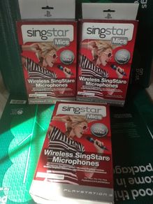 Singstar PS2/PS3 Wireless Microphones