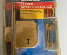 Chubb/Union 5 Lever Mortice Deadlock