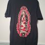 The MAVERICKS Our lady of guadalupe t shirt virgin mary  size large  black Image 5