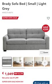 Double sofa bed