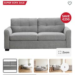 Double sofa bed