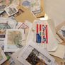 Quarter pound of used Irish and global stamps, unchecked, D18 post 7e Image 5