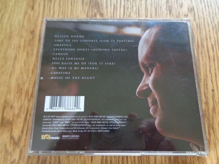 One Chance - Paul Potts CD for Sale