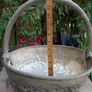 Vintage Continental Embossed Silver Plated Large Basket Image 10