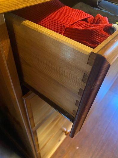 pine wood chest of drawers