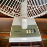 Vintage 20th Century Design Large 16 Inch Desk Table Fan Image 7