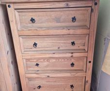 Mexican Pine Corona 4 Drawer Chest