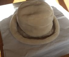 Ladies fur hat
