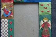 Angel picture frame,Picture frame,home decor,frames