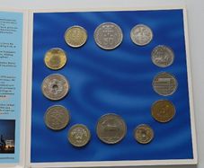 Old European Community coins set BUNC pre euro