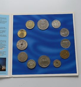 Old European Community coins set BUNC pre euro