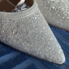 BNWT Stunning sparkling wedding shoes. SIZE 6.5