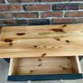Console table - Hall table refurbished solid pine Image 5