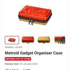 Nintendo Metroid Gadget Organiser Case