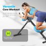 Ab Machine, Abs Workout Equipment, Adjustable Ab Trainer Machine for Abs Workout at Home Gym, Foldable, Knee Protection Image 7