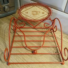 Red Vintage Weight Napkin Holder