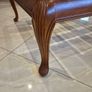 Solid Wood Glass Top Coffee Table Image 3