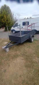 8ft 3 by 4ft 4 single axel trailer