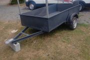 8ft 3 by 4ft 4 single axel trailer