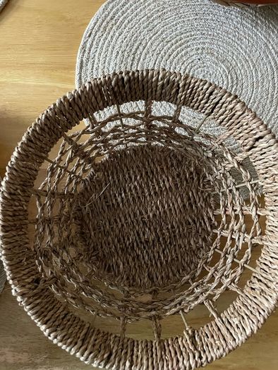 Straw baskets