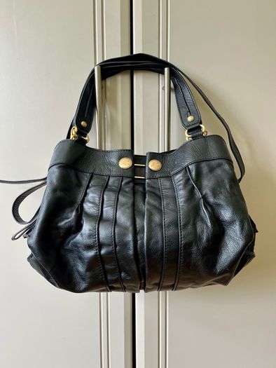 Risk London genuine leather handbag