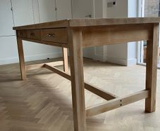 Dining table / solid oak.