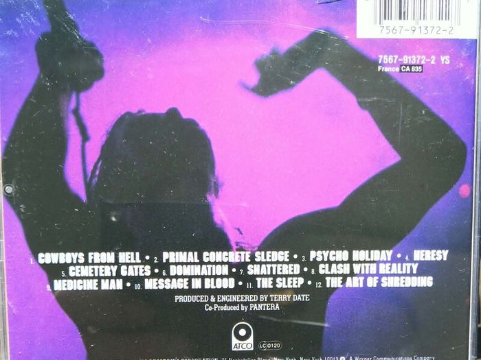 Pantera - Cowboys From Hell CD