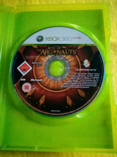 Rise of the Argonauts Xbox 360 games Original