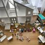 wooden doll house Image 3