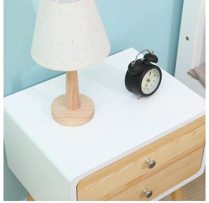 BRAND NEW Nordic Bedside Cabinet Nightstand With Drawers Organizer Storage  42x32x50cm