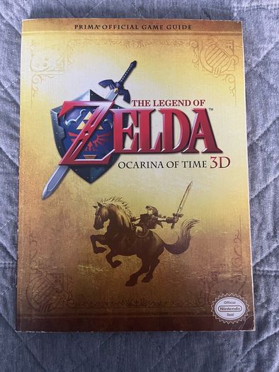 The Legend of Zelda Ocarina of Time 3D Prima Official Game Guide + Poster