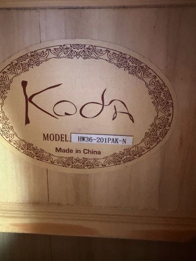 3/4 Koda Guitar