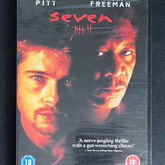 Seven. DVD Movie. Starting Brad Pitt & Morgan Freeman. New and Sealed.