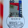 Switzerland Uruguay joint issue coins stamps first day cover 1844 -1994 Image 3