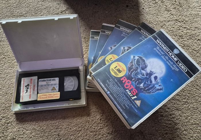 ROOTS - EX Rental Vhs tapes x 6