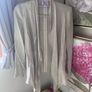 Fran and Jane Linen Waterfall Jacket Image 2