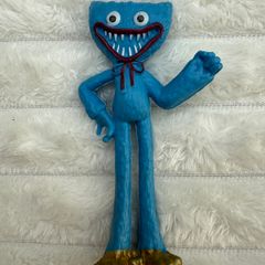 Poppy Playtime approx. 11cm. Huggy Wuggy Figure Blue Used Please see pictures