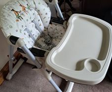 Children's high chair and car seat