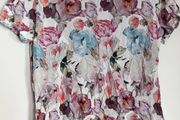 Ladies Multicoloured Crinkle Top
