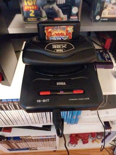 sega 32x plus 4 games