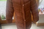 Jessica Graff  Rust Puffa Coat