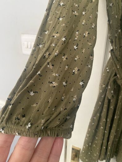 Midi Khaki dress