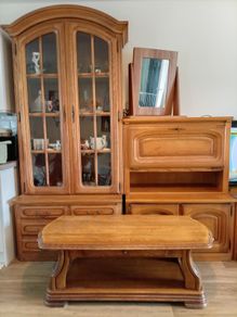 Solid oak furniture