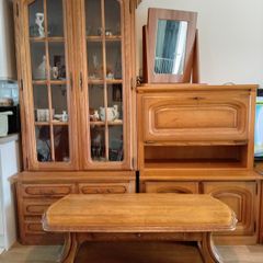 Solid oak furniture