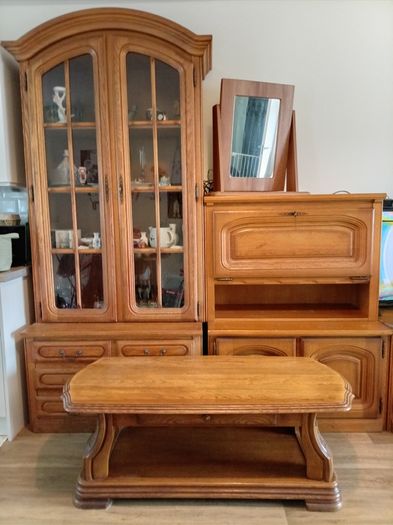 Solid oak furniture