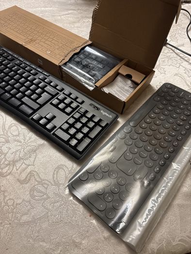 Keyboards Logitech wireless ones and others
