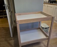 IKEA wooden changing table