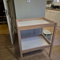 IKEA wooden changing table