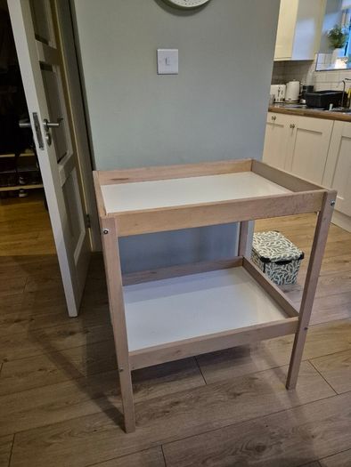 IKEA wooden changing table