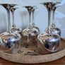 Set of 6 silver-plated goblets Image 5